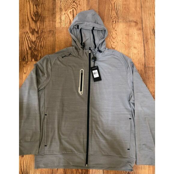 RLX Ralph Lauren Men's Torrey Pines Pullover Hoodie Grey Size 2XL NWT🛒